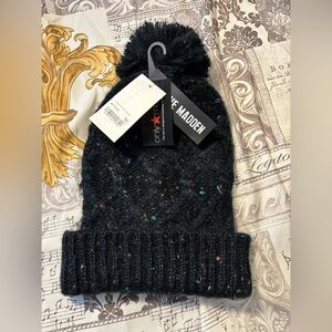 Steve Madden Multicolor Speckled Knit Hat